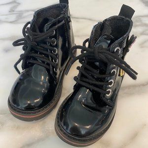 Zara Minnie Mouse Combat Boots